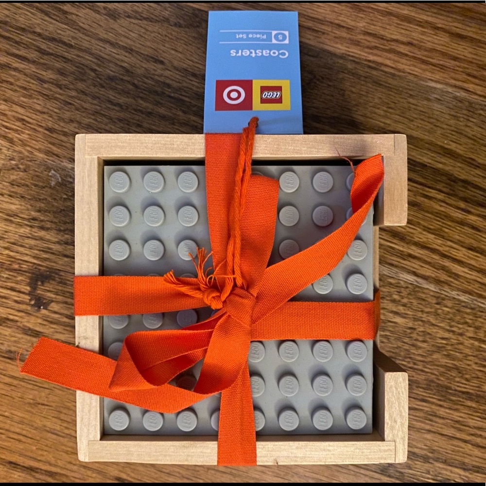 Lego x Target 4pk Silicone Coaster Set